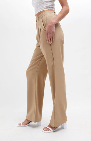 Emblem Boyfriend Trouser Pants image number 3