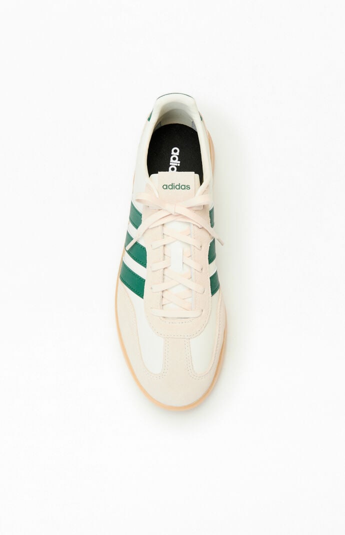 adidas White & Green Barreda Decode Shoes