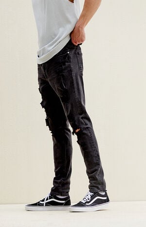 Skinny Jeans Stretch Comfort  Black image number 4