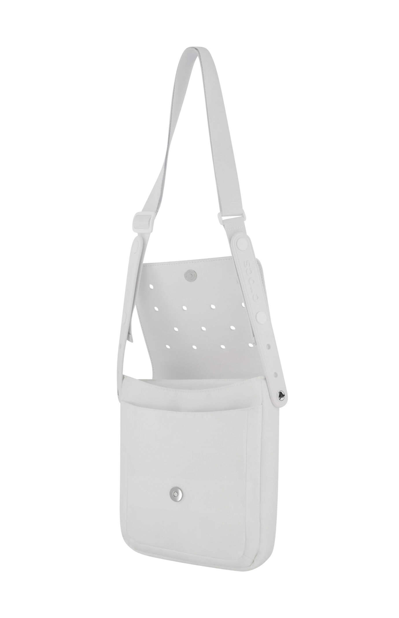 Crocs White Classic Crossbody Bag