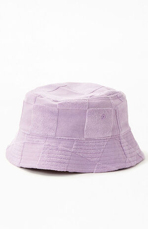 Lavender Multi Checker Bucket Hat image number 2