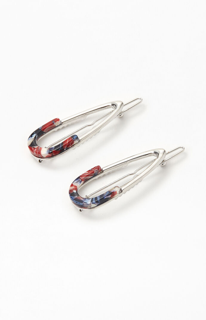 Metal Snap Hair Clips