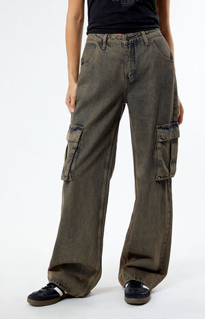 Brown Kit Cargo Jeans image number 2