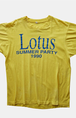 '90s Lotus Summer Party Graphic T-Shirt image number 2