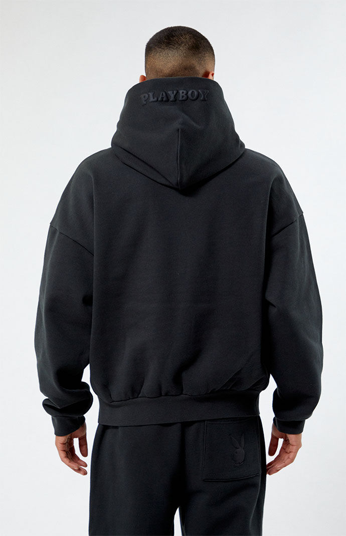 Black best sale hoodie pacsun