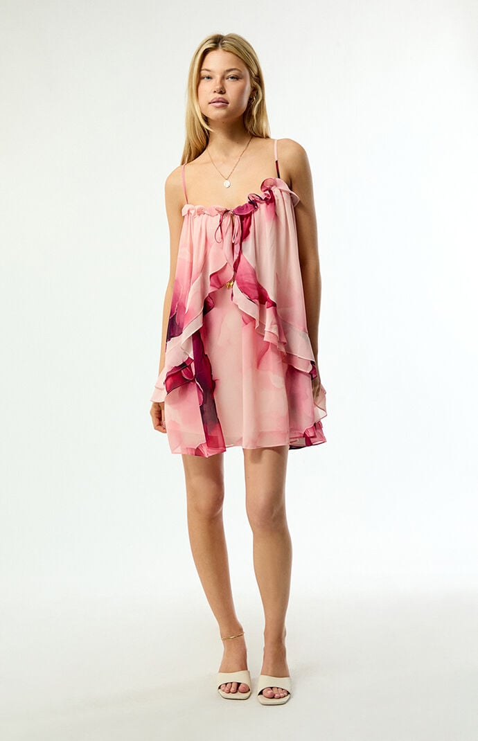 Steve Madden Floral Lorella Mini Dress