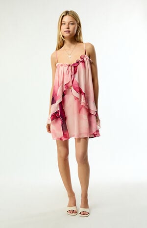 Floral Lorella Mini Dress image number 4