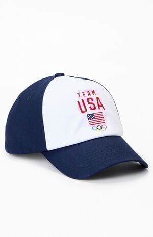 Milano Cortina Team USA Embroidered Snapback Hat image number 1