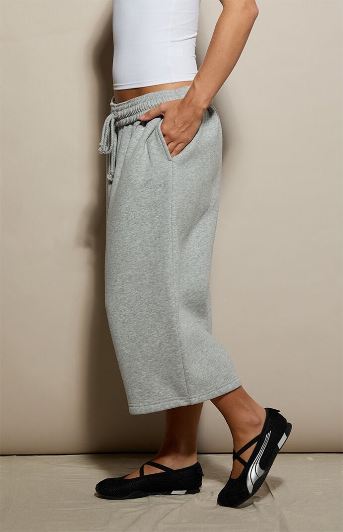 Pacsun Ultra Soft Fleece Cropped Sweat Shorts