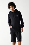 Black Essential Hoodie Black Essential Hoodie image number null