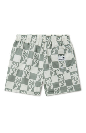 Kids Clara Palm 5.5" Swim Trunks image number 2