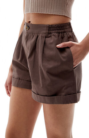 Pleated Trouser Shorts image number 2