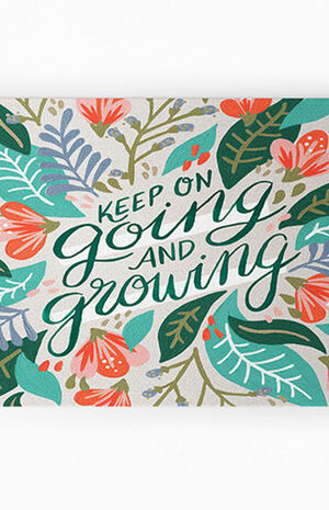 Keep Going Large Welcome Mat image number 2