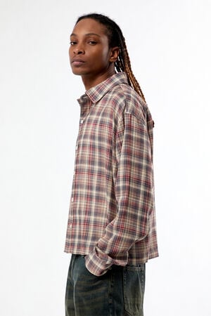 Rains Plaid Long Sleeve Shirt image number 3
