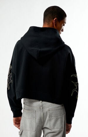 Obscura Cropped Full Zip Hoodie image number 4