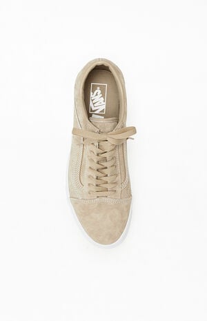 Brown U Old Skool Pig Suede Shoes Brown U Old Skool Pig Suede Shoes image number 5