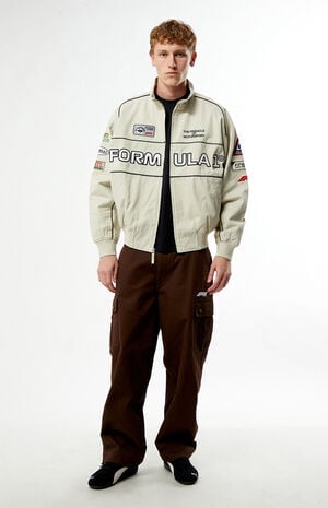 x Pacsun Las Vegas Beige Pole Position Jacket image number 5
