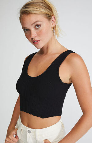 Variegate Bustier Tank Top image number 2