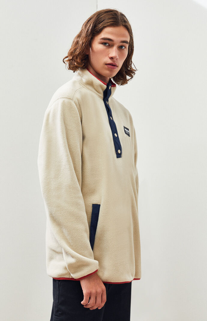 Taupe Hearth Polar Fleece Pullover