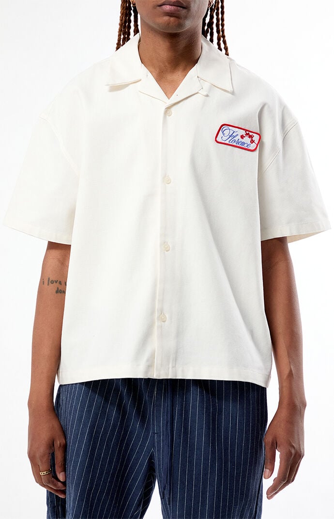 Pacsun Patchwork Camp Shirt