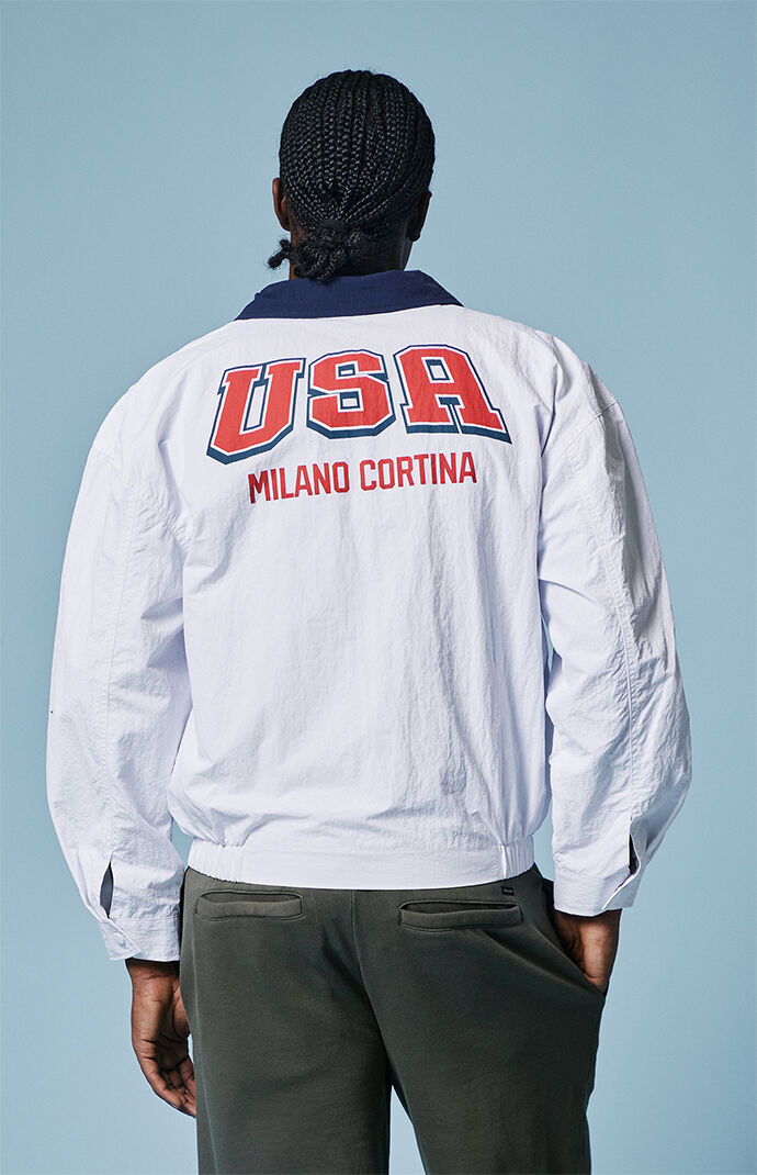 Olympics Milano Cortina Team USA Shield & Rings Jacket