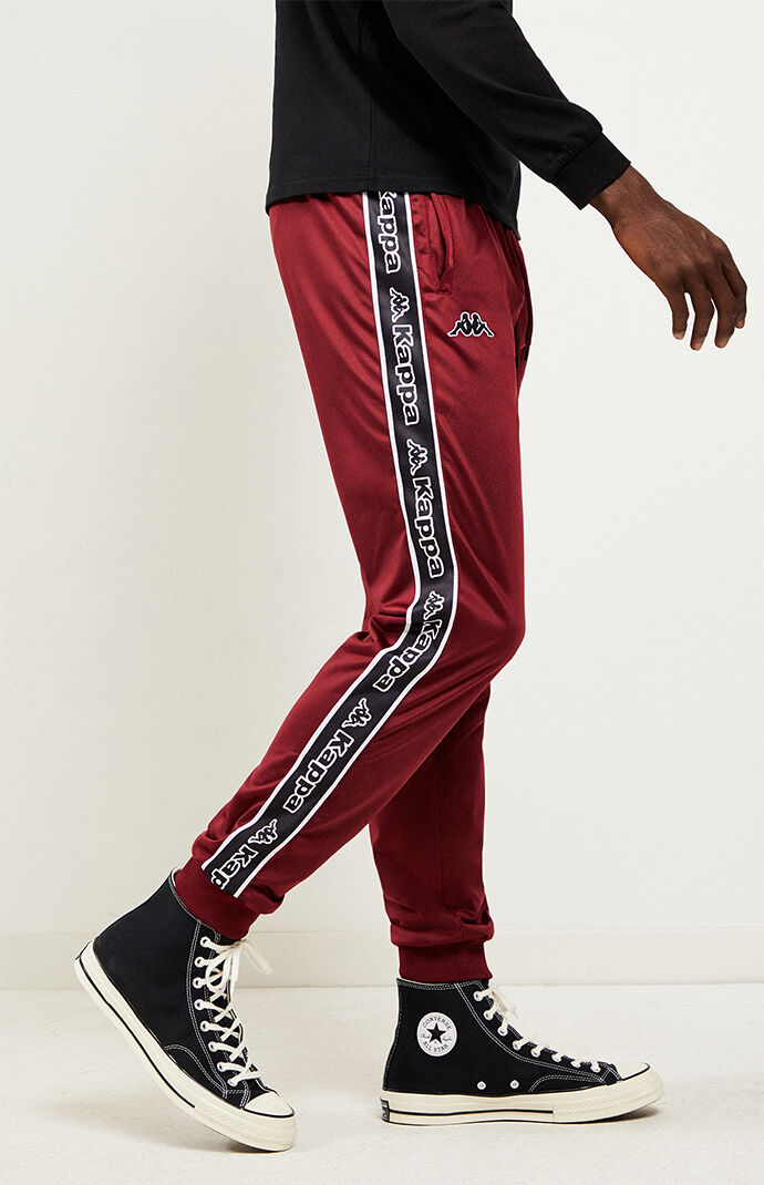 kappa taped joggers