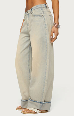 Kella Low Rise Baggy Jeans image number 2
