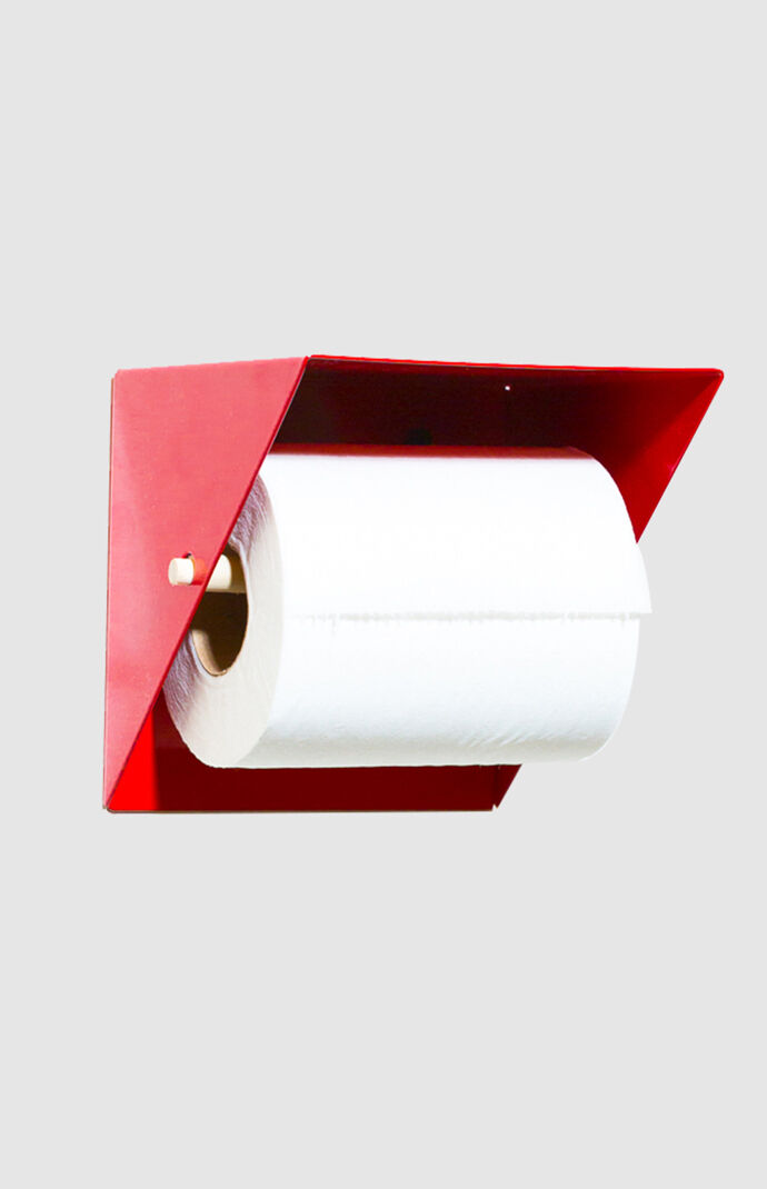 Red Toilet Paper Holder