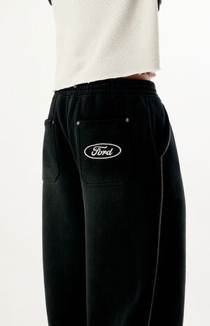 ZigZag Stitch Heritage Baggy Sweatpants image number 4