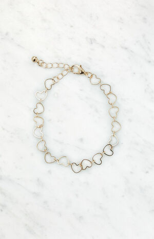 Heart Chain Bracelet image number 1