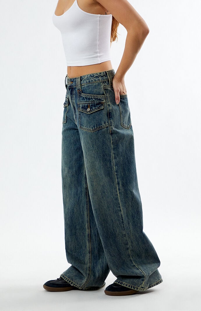 GUESS Originals Double Pocket Baggy Jeans | PacSun