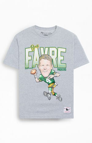 Brett Favre Cartoon T-Shirt Brett Favre Cartoon T-Shirt image number 1