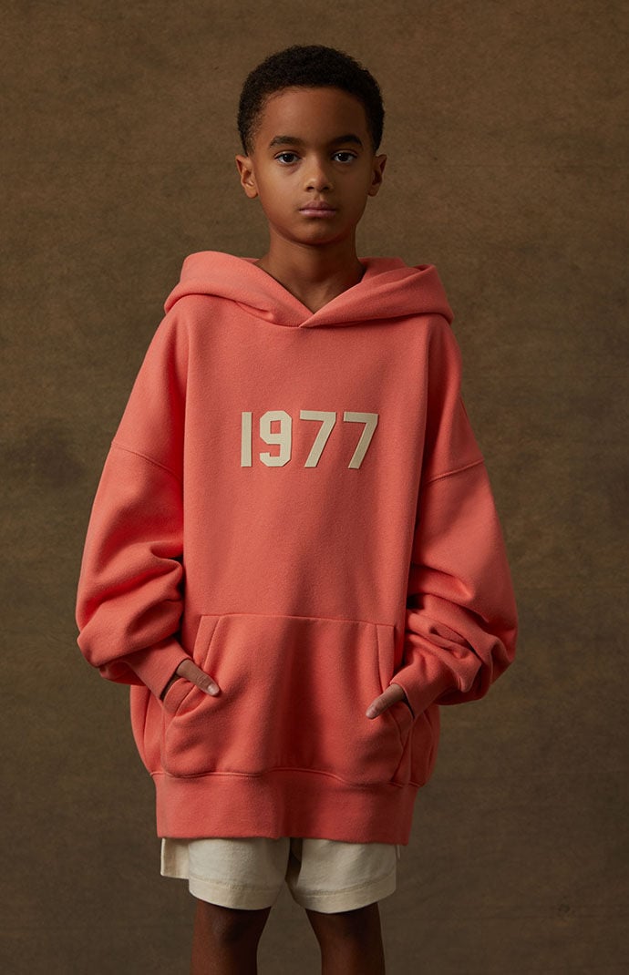Coral hoodie discount