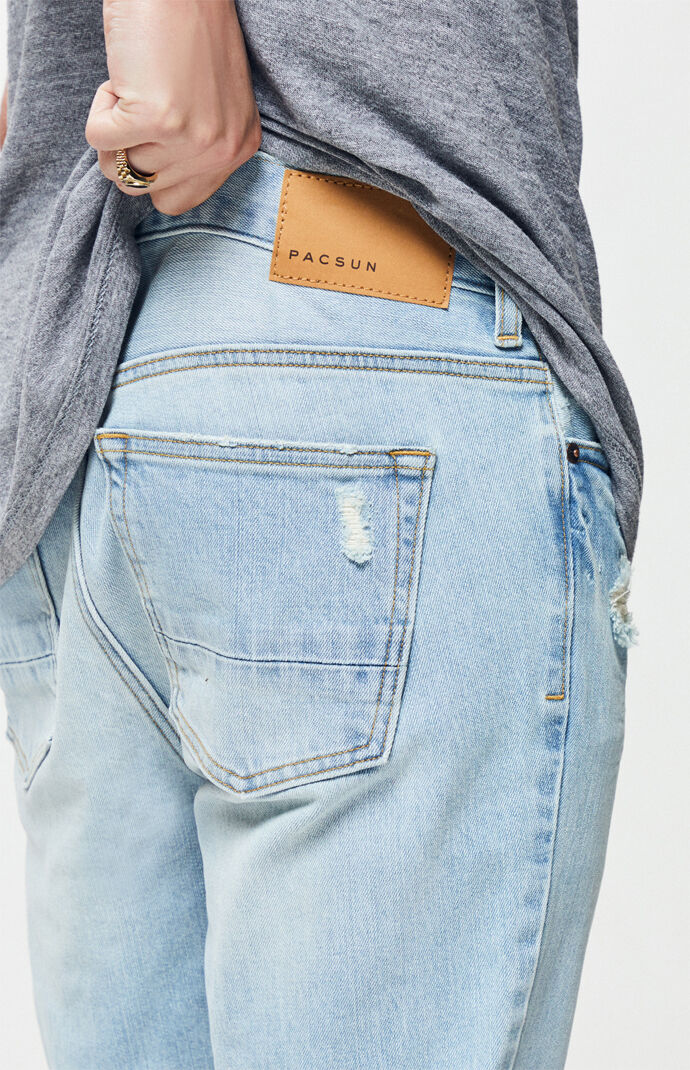 PacSun Light Ripped Skinny Jeans | PacSun