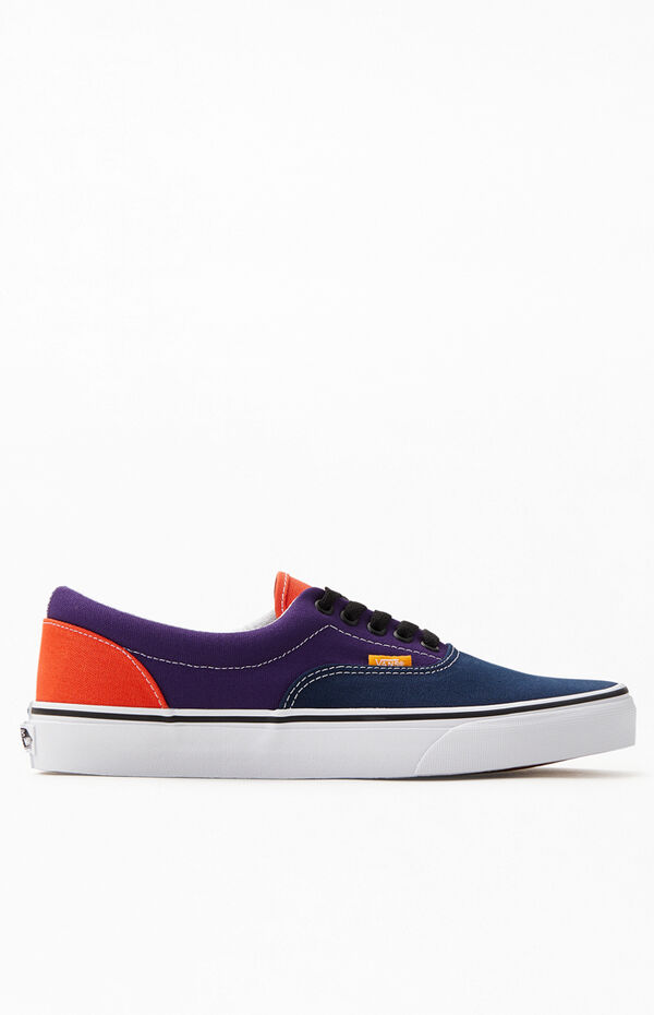 Vans Green & Navy Mix & Match Era Shoes | Pacsun display picture 3