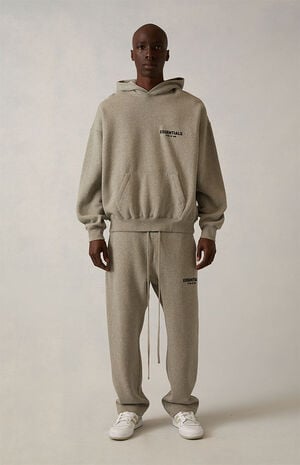 Fear of God Essentials Dark Oatmeal Hoodie