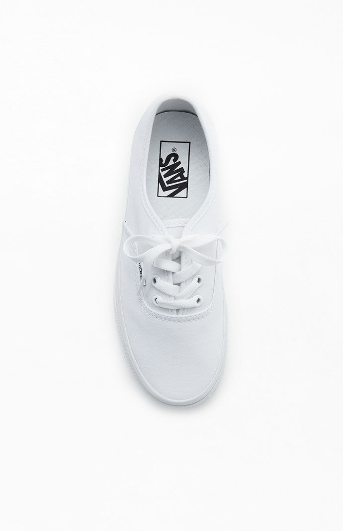vans pure white shoes