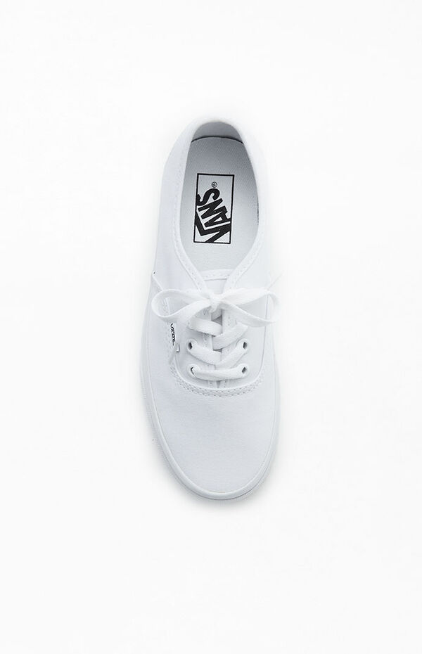 Treatment credit Recycle Vans Authentic White Shoes | PacSun