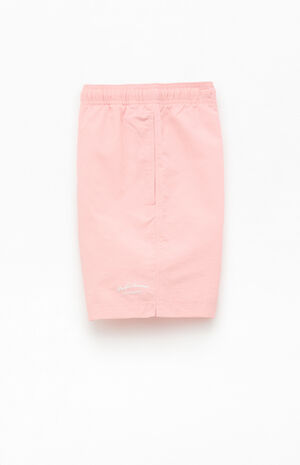 Pink Collegiate 6.5" Swim Trunks image number 3