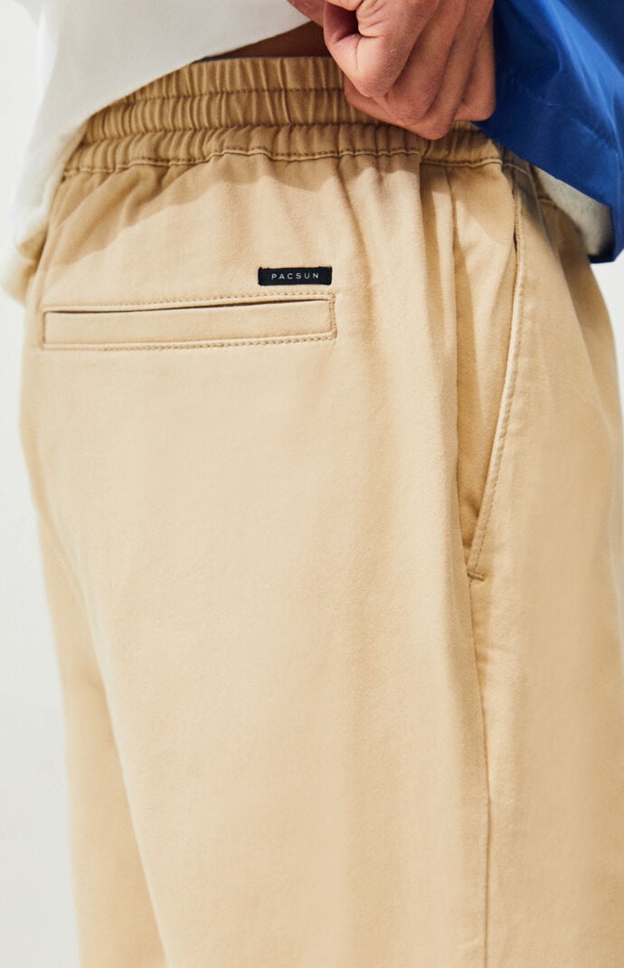 adjustable waist khaki pants