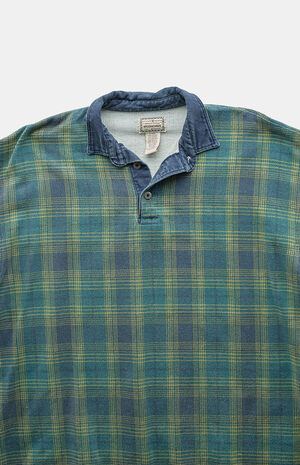 90s Plaid Polo Top image number 2