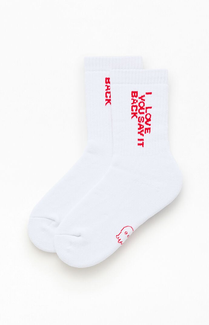 LONELY GHOST ILYSIB Crew Socks
