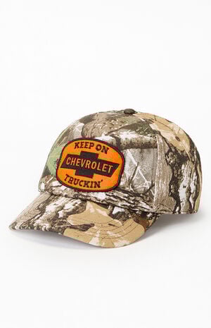 Chevrolet Camo Snapback Hat image number 4