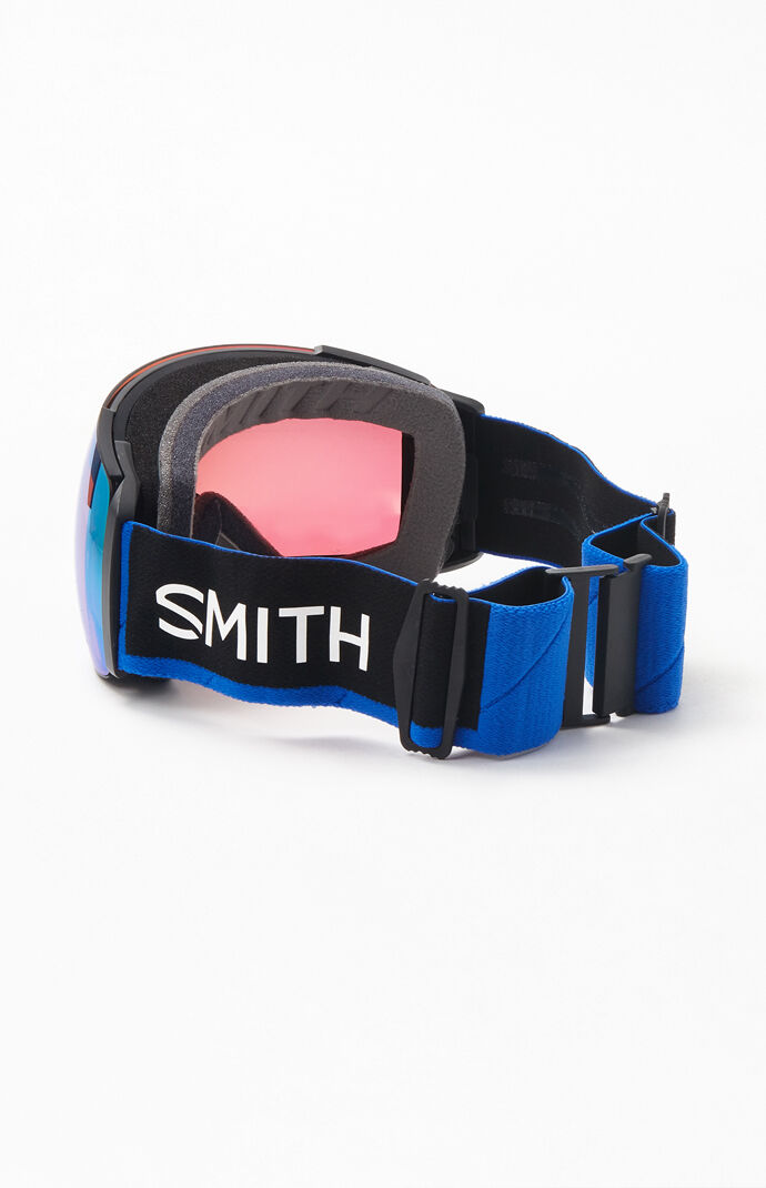 x The North Face Blue I/O Mag XL Snow Goggles