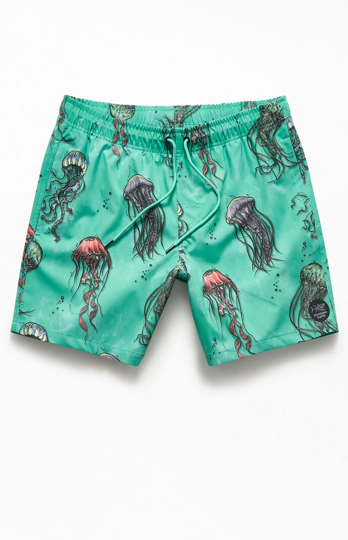 Jellyfish 16" Swim Trunks