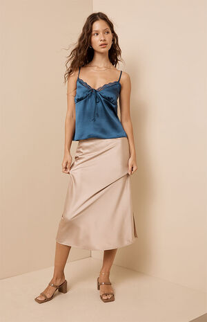 Amelie Lace Trim Cami Top image number 3