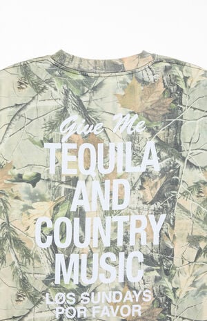 Camo The Tequila & Country Music T-Shirt image number 4