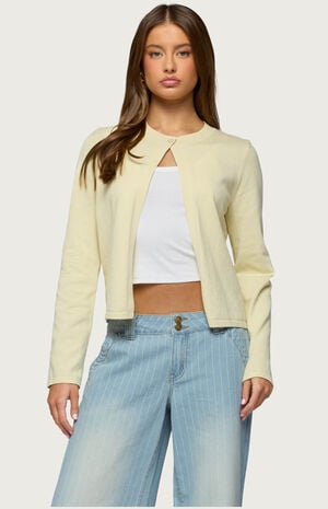 Jenie Split Front Knit Cardigan image number 1