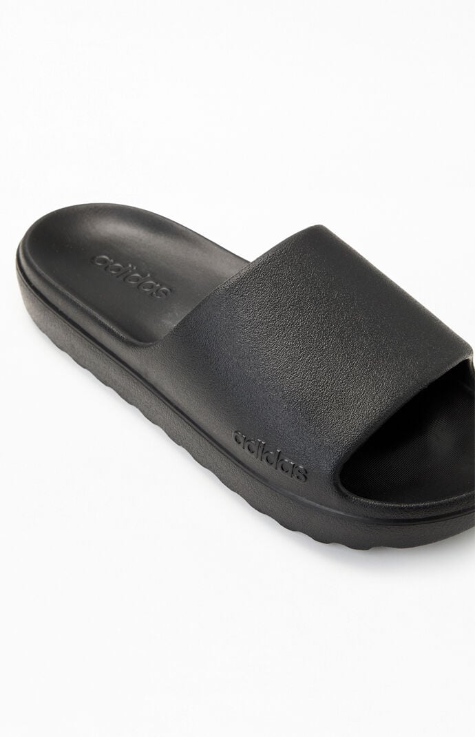 adidas Kids Black Adilette Lumia Slides | Pacsun