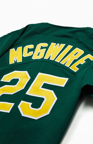 Mitchell & Ness Oakland A's McGwire 25 Baseball Jersey